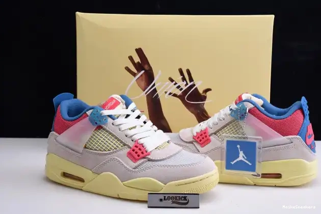 MaikeSneakers Ice Union Air Jordan Guava 4 DC9533-800 Retro 0425